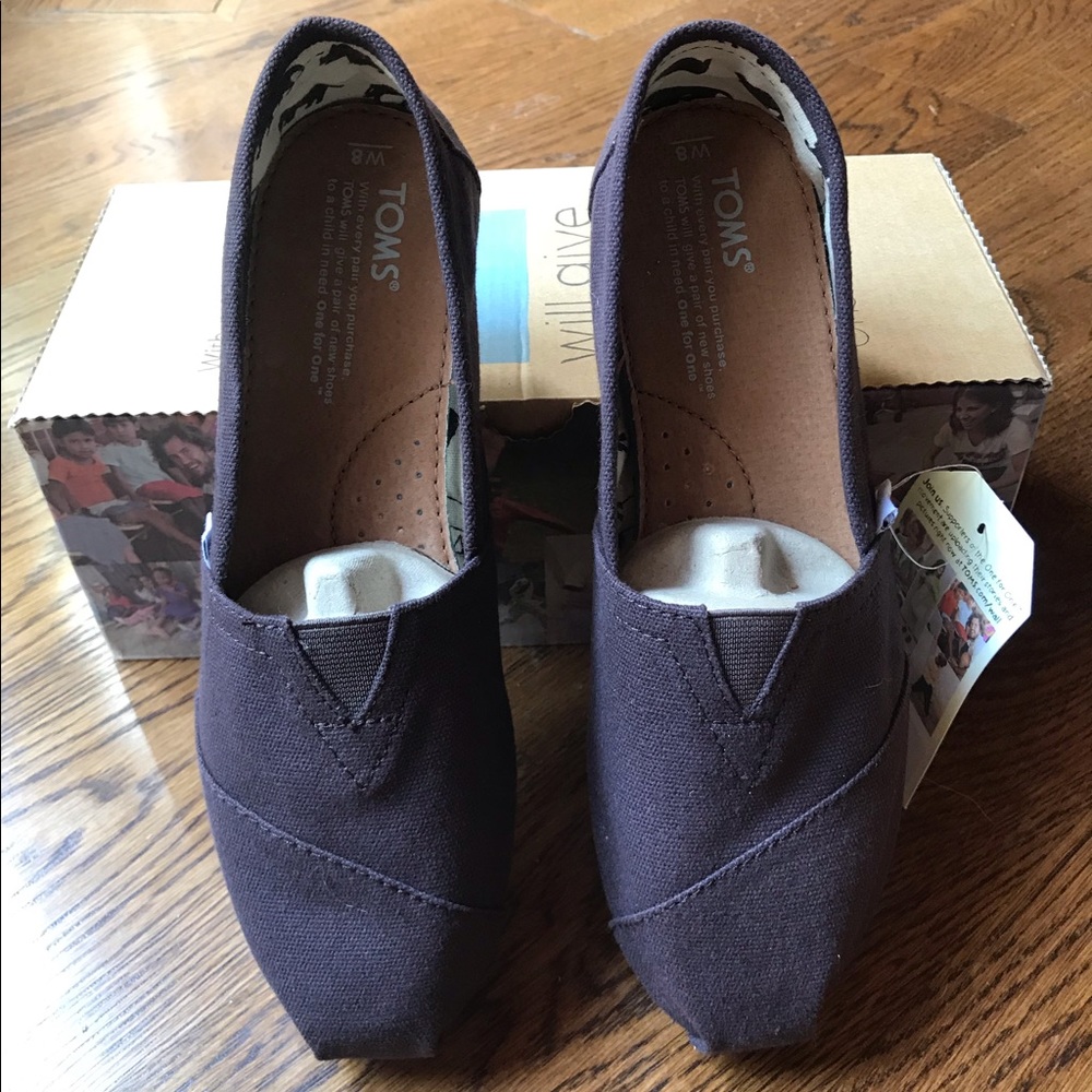 Toms | NWT | Brown | Size 8